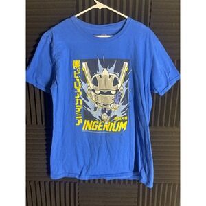 My Hero Academia Funko Pop Tee Shirt Blue Size Large Mens